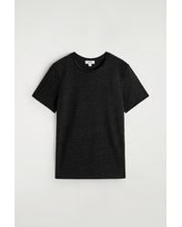 COS - Crew-Neck Linen T-Shirt - Lyst