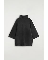 COS - Chenille-Knit Mock-Neck Sweater - Lyst