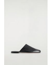 COS - Leather Mules - Lyst