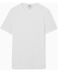 COS - Klassisches T-shirt - Lyst