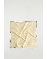 COS - Polka-Dot Silk Scarf - Lyst
