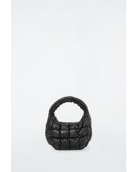 COS - Gesteppte Mini-tasche - Leder - Lyst