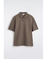 COS - Interlock Cotton Polo Shirt - Lyst