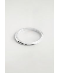 COS - Faceted Bangle - Lyst