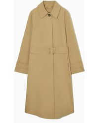 COS - Regular-fit Twill Trench Coat - Lyst