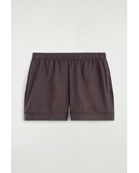 COS - Silk Elasticized Shorts - Lyst