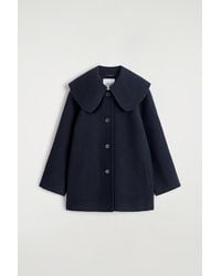 COS - Collared Double-Faced Wool Jacket - Lyst