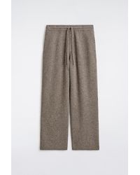 COS - Knitted Merino-Yak Sweatpants - Lyst