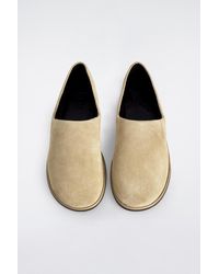 COS - Split-Suede Slip-On Shoes - Lyst