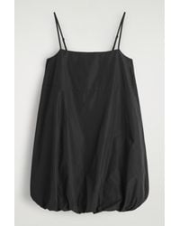 COS - Bubble-Hem Mini Dress - Lyst