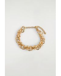 COS - Knotted Chain Bracelet - Lyst