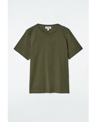 COS - Crew-Neck Cotton T-Shirt - Lyst