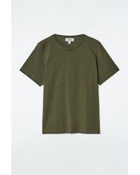 COS - Crew-Neck Cotton T-Shirt - Lyst