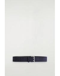 COS - Double-Prong Suede Belt - Lyst