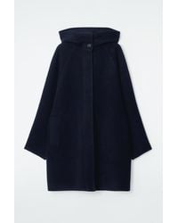 COS - Oversized Double-Faced Wool Coat - Lyst