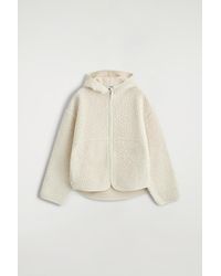 COS - Hooded Teddy Jacket - Lyst