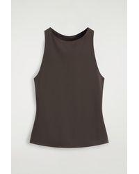 COS - Racerback Tank Top - Lyst