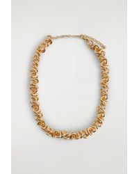 COS - Knotted Chain Necklace - Lyst