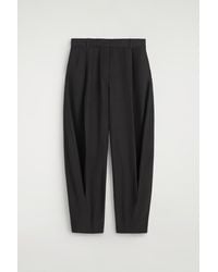 COS - Pleated Balloon-Leg Trousers - Lyst