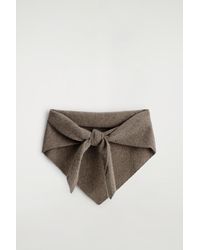 COS - Sciarpa A Triangolo - Lyst