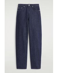 COS - Bay Barrel-Leg Jeans - Lyst