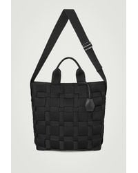 COS - Woven Tote Bag - Webbing - Lyst
