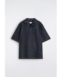 COS - Denim Popover Shirt - Lyst