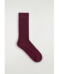 COS - Fine Wool Socks - Lyst
