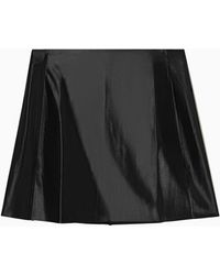 COS - Satin Mini Skirt - Lyst