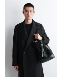 COS - Schlüsselanhänger Aus Leder Mit Fransen - Lyst