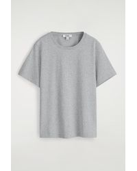 COS - Crew-Neck Cotton T-Shirt - Lyst