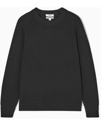 COS - Crew-neck Wool Sweater - Lyst