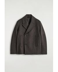 COS - Doppelreihige Cabanjacke Aus Wolle - Lyst