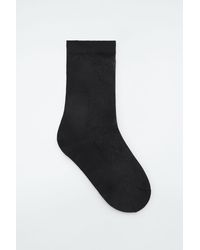 COS - Sheer-panel Socks - Lyst
