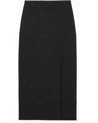 COS - Sparkly Textured Pencil Skirt - Lyst