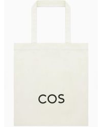 COS - Canvas Tote - Lyst
