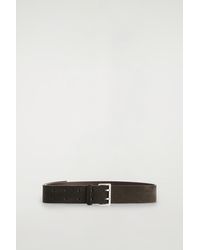 COS - Double-Prong Suede Belt - Lyst