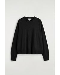 COS - Merino Wool Crew-Neck Sweater - Lyst