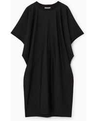 COS - Batwing-sleeve T-shirt Dress - Lyst