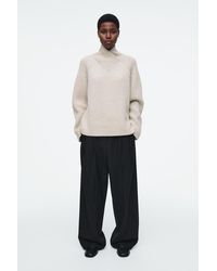 COS - Klassische Mules Aus Leder - Lyst