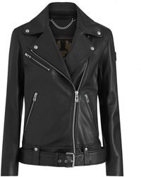 Belstaff Tilda Leather Jacket - Black