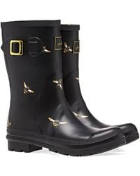 Joules Molly Wellington Boots - Black