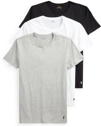 Polo Ralph Lauren Slim Crewneck 3 Pack 