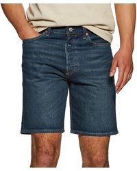 Levi's 501 Hemmed Shorts - Blau