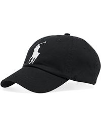 Caps & Mützen Herren Accessoires Hüte Ralph Lauren Synthetik Sportkappe mit Logo-Aufnäher in Natur für Herren 