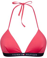Tommy Hilfiger Basic Triangle Fixed Bikini Tops - Meerkleurig