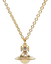 Vivienne Westwood Chloris Pendant Necklace - Metallic