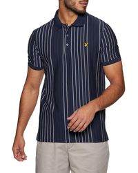 Lyle & Scott Vintage Multi Stripe Polo-Shirt - Blau