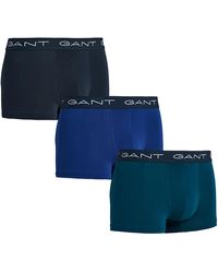 Gant Herren Unterhosen Boxershort 3 Pack Trunk Dreier Pack 902033253 423