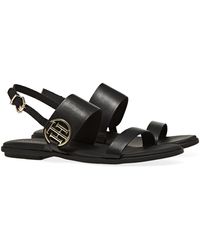 Tommy Hilfiger Flat sandals for Women | Online Sale up to 74% off | Lyst